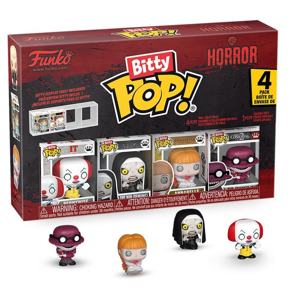 Bitty POP pack 4 figures Warner Bros Horror Serie 2