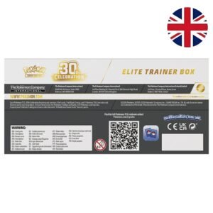 English Pokemon 30 Anniversary Elite Trainer case