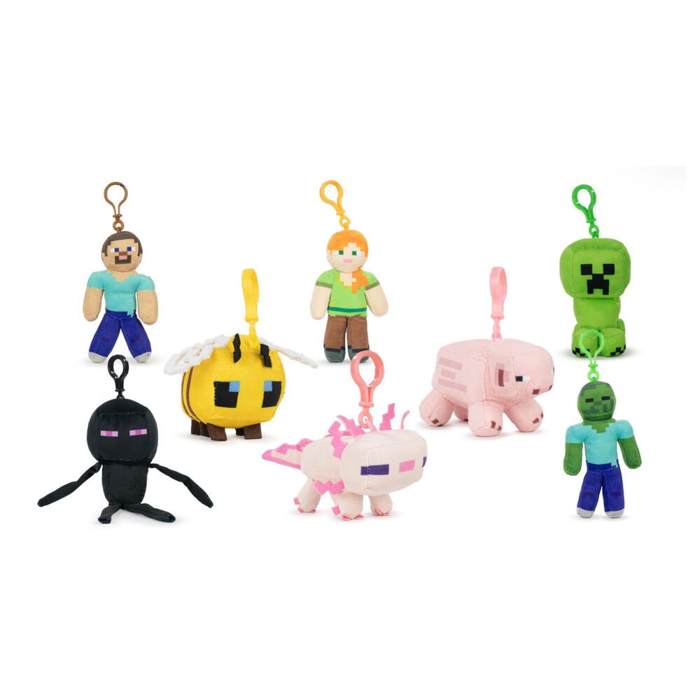 Minecraft assorted plush keychain 12cm - Image 9
