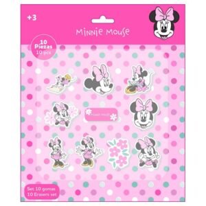 Disney Minnie Minty pack 10 erasers