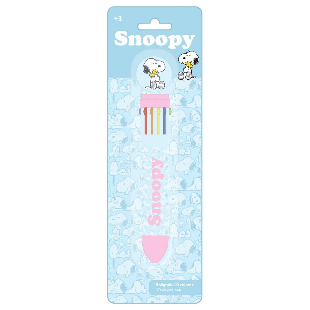 Snoopy Penauts 10-colour pen