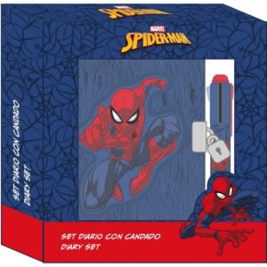 Marvel Spiderman Diary + 4-colour pen