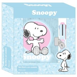 Snoopy Penauts Diary + 4-colour pen
