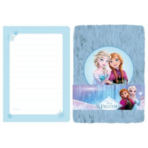 Disney Frozen A5 plush notebook