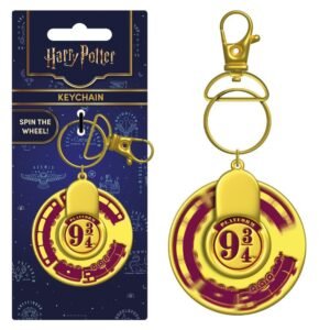 Harry Potter Hogwarts Express metal spinner keychain