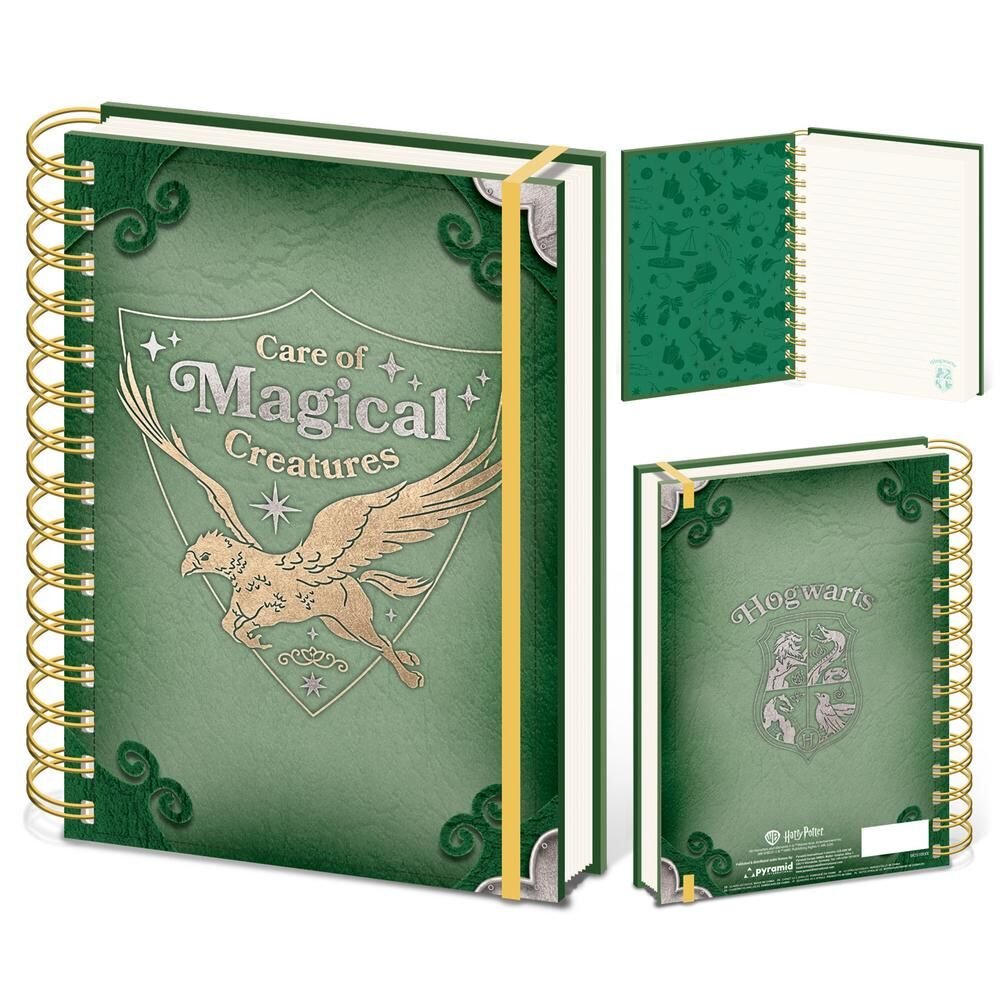 Harry Potter Magical Creatures A5 notebook
