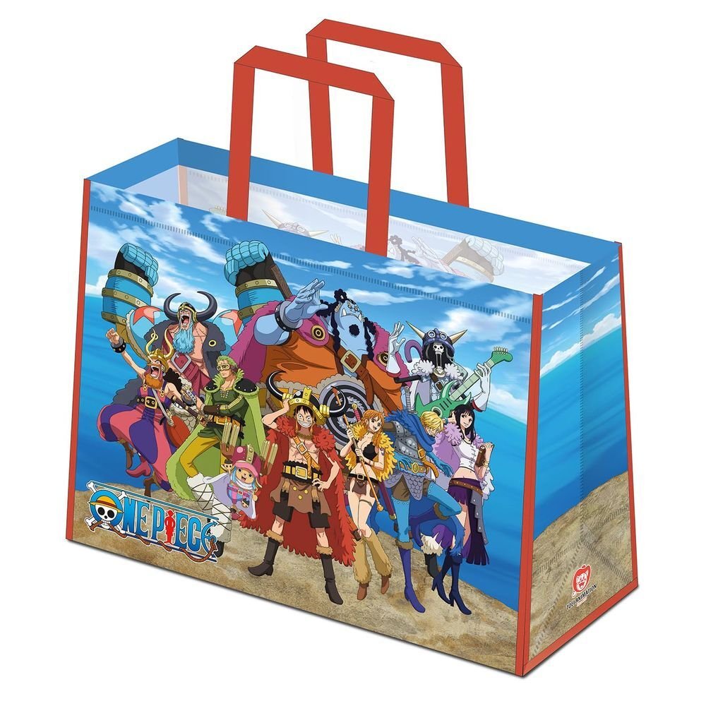 One Piece Characters shopping bag