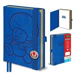 Super Mario Toad A5 notebook