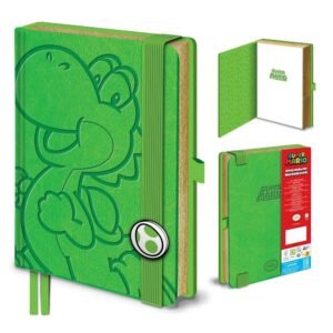 Super Mario Yoshi A5 notebook
