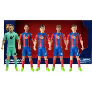 F.C. Barcelona set of 5 figures 10cm