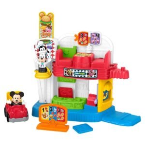 Little People Disney Jr Mickey & Goofys Silly Sounds Diner playset