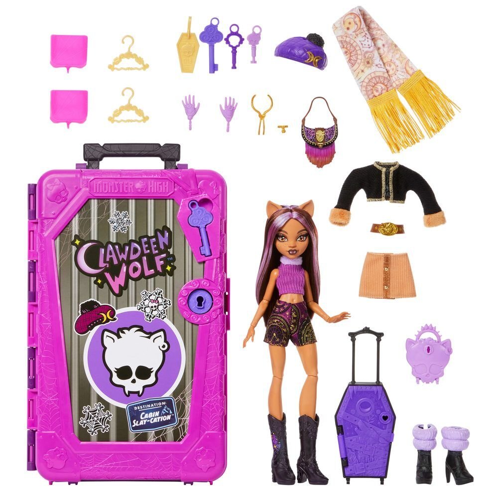 Monster High Skulltimate Secrets Clawdeen Wolf doll and wardrobe - Image 2