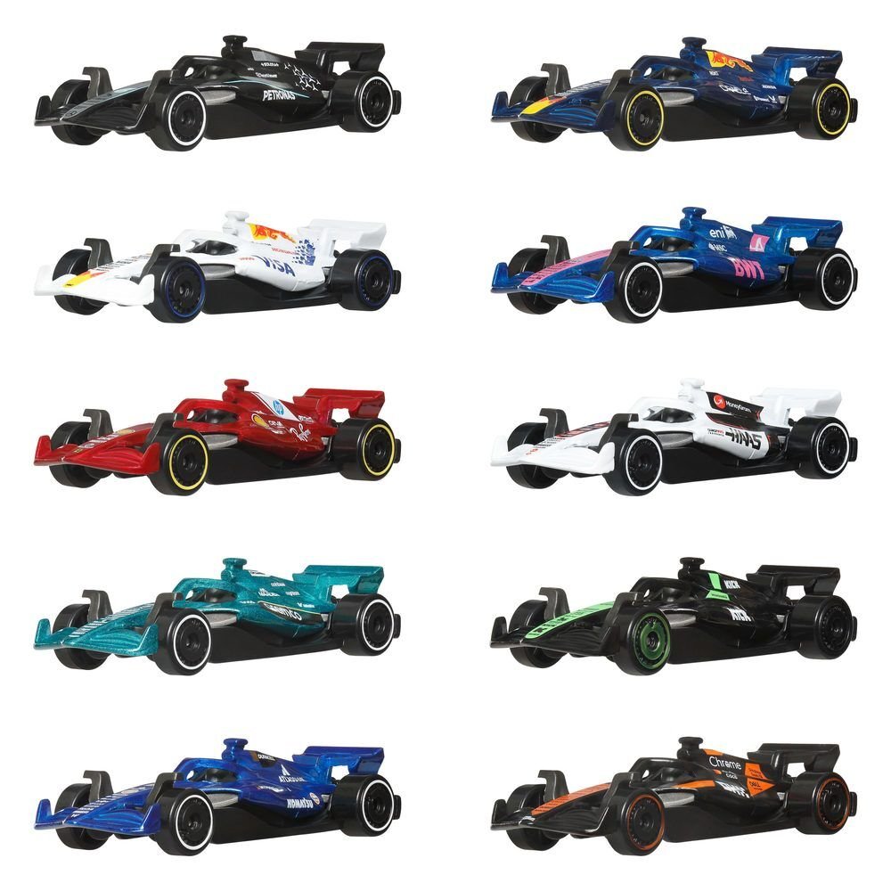 Hot Wheels F1 10 pack cars - Image 2