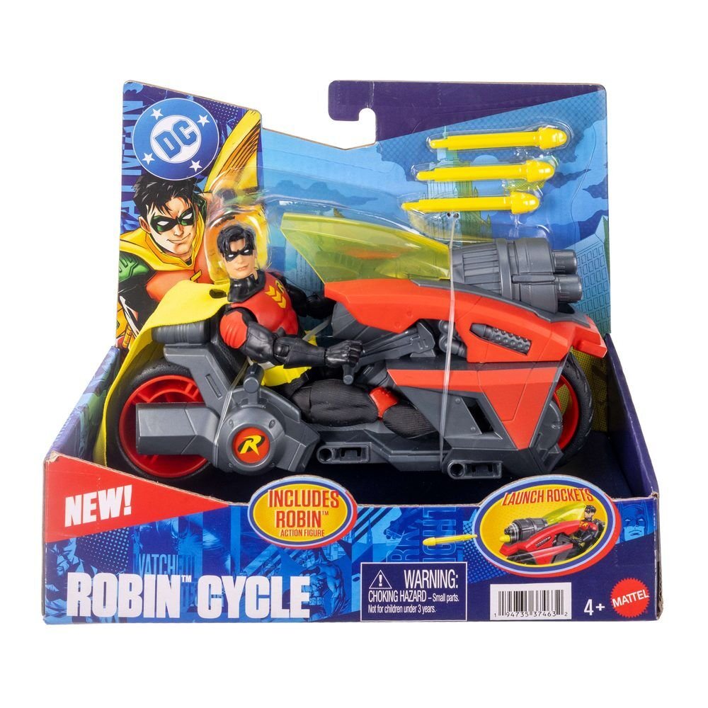 DC Universe Batlink Robin figure and motorcycle vehicle - Image 2