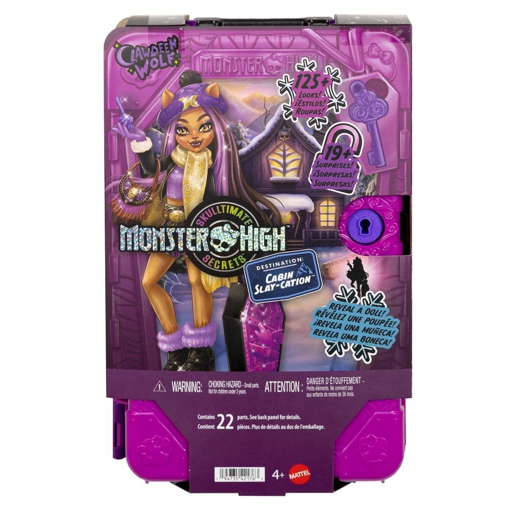 Monster High Skulltimate Secrets Clawdeen Wolf doll and wardrobe - Image 4