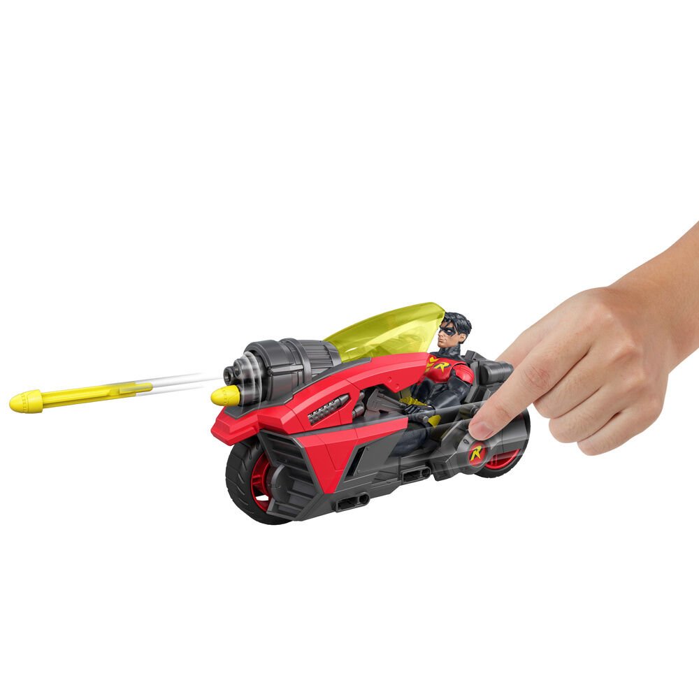 DC Universe Batlink Robin figure and motorcycle vehicle - Image 4