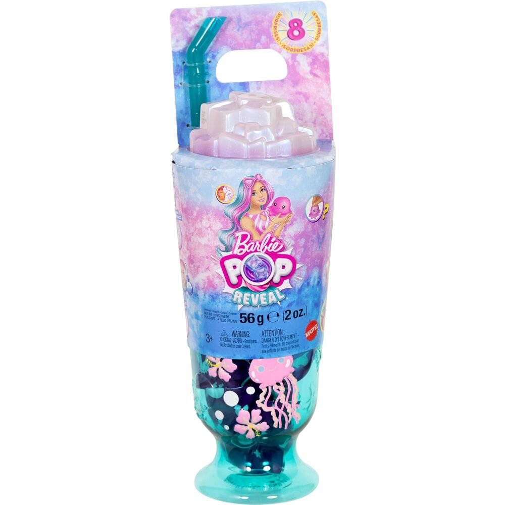 Barbie Pop Reveal Sea Breeze Blue Cup doll - Image 2