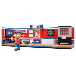 Atletico de Madrid locker room set with figure 439 pcs