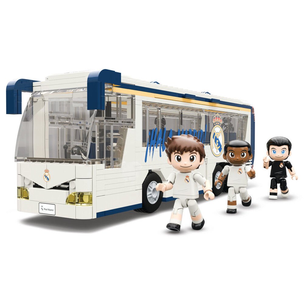 Real Madrid bus set with figures 488pcs