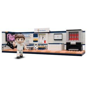 Real Madrid locker room set with figure 439pcs