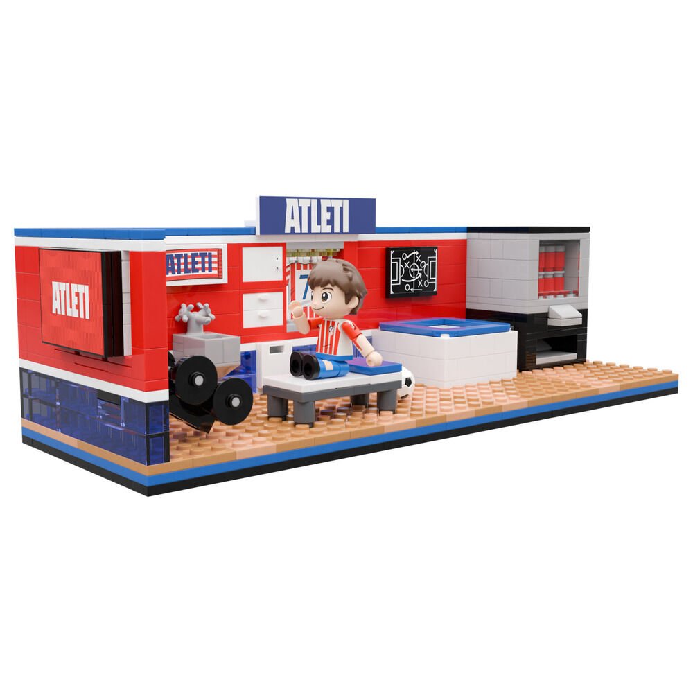 Atletico de Madrid locker room set with figure 439 pcs - Image 2