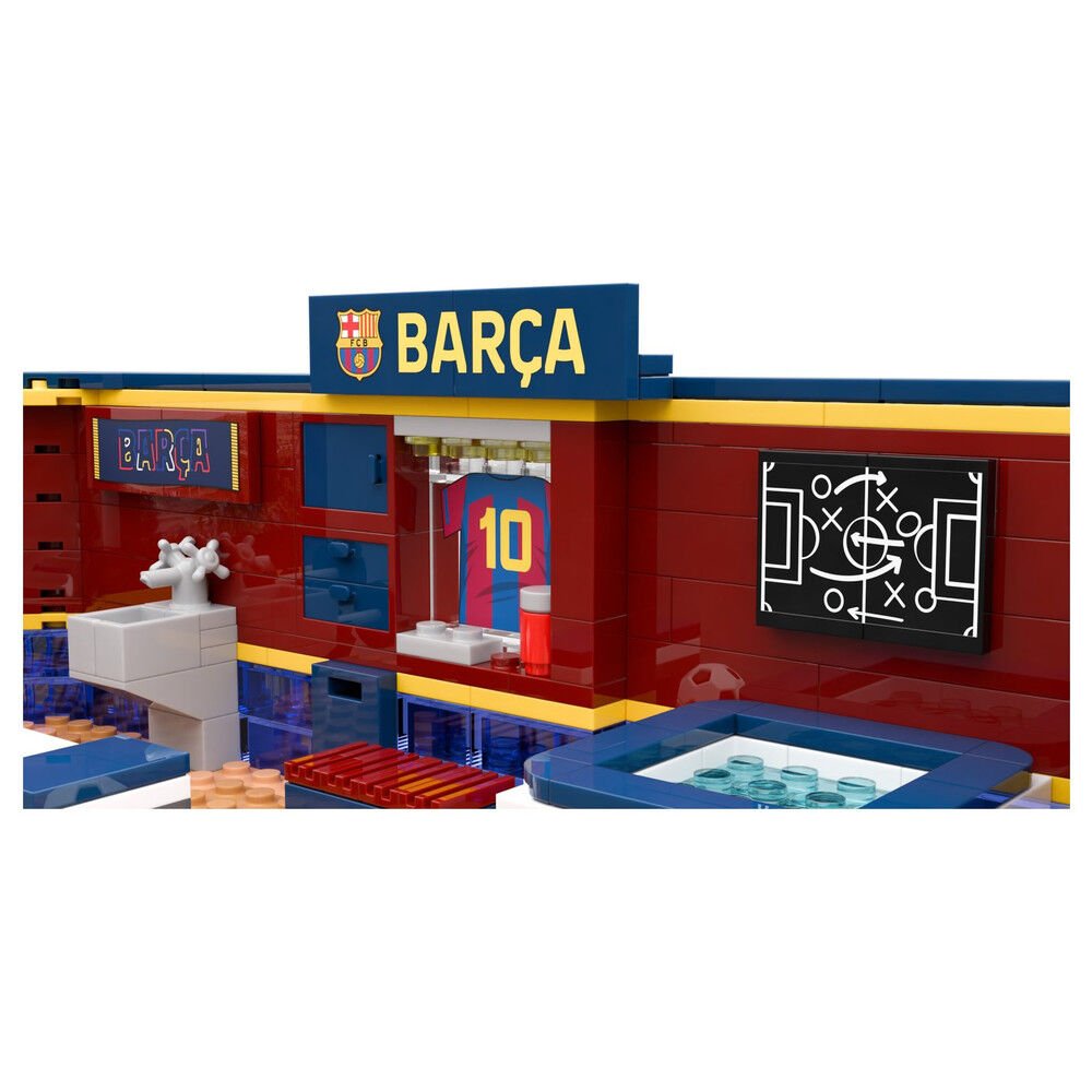 FC Barcelona dressing room set with figure 439pcs - Image 4