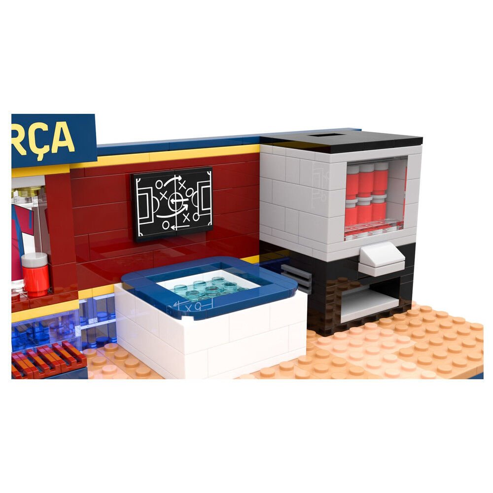 FC Barcelona dressing room set with figure 439pcs - Image 5