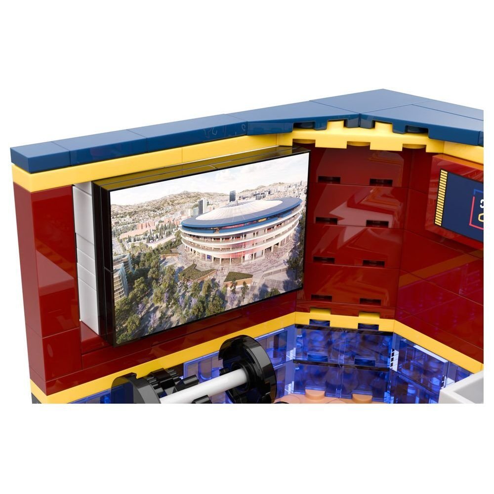 FC Barcelona dressing room set with figure 439pcs - Image 6