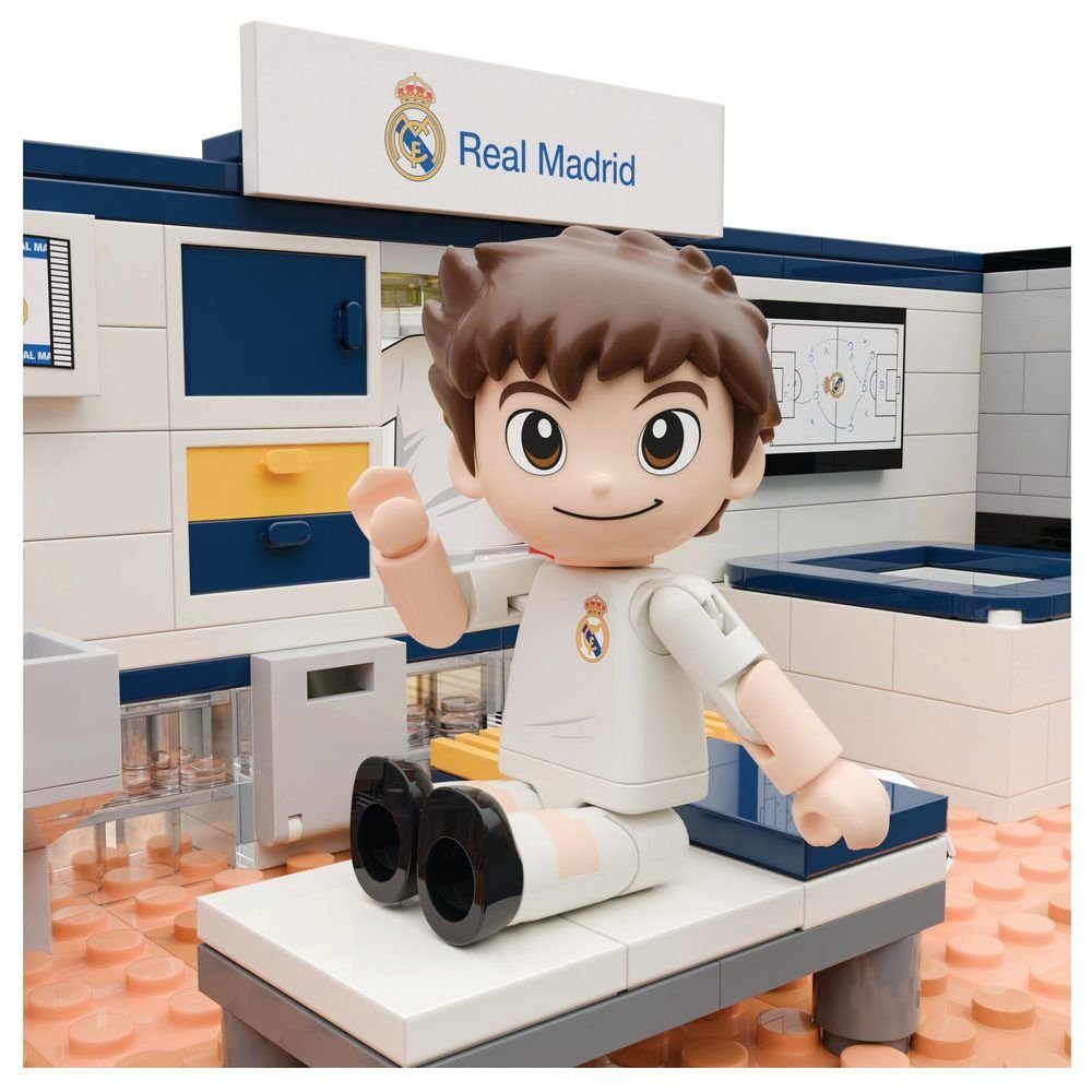 Real Madrid locker room set with figure 439pcs - Image 6