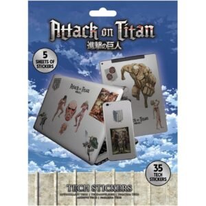 Attack On Titan device stickers