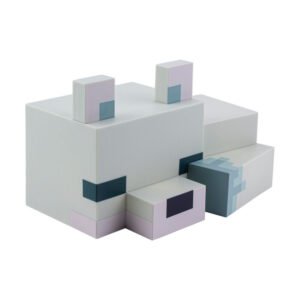 Minecraft 3D Arctic Fox Night Light