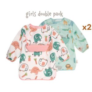 Set of 2 waterproof pocket aprons
