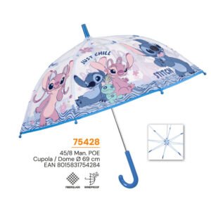 Disney Stitch manual umbrella 45cm