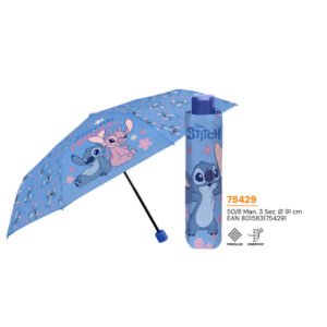 Disney Stitch manual folding umbrella 50cm