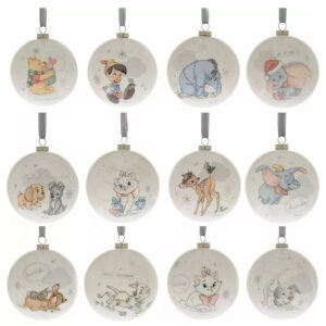 Disney Characters Set of 12 Christmas baubles