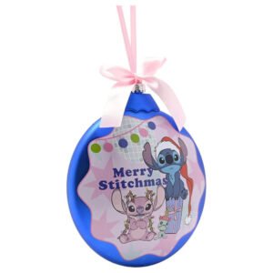 Disney Stitch Christmas bauble