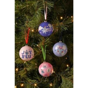 Disney Stitch Set of 4 Christmas baubles