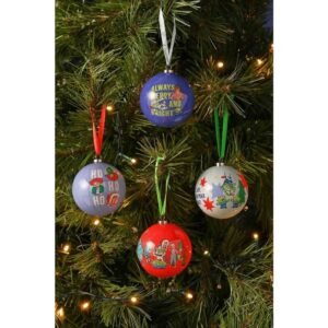 Disney Pixar Toy Story Set of 4 Christmas baubles