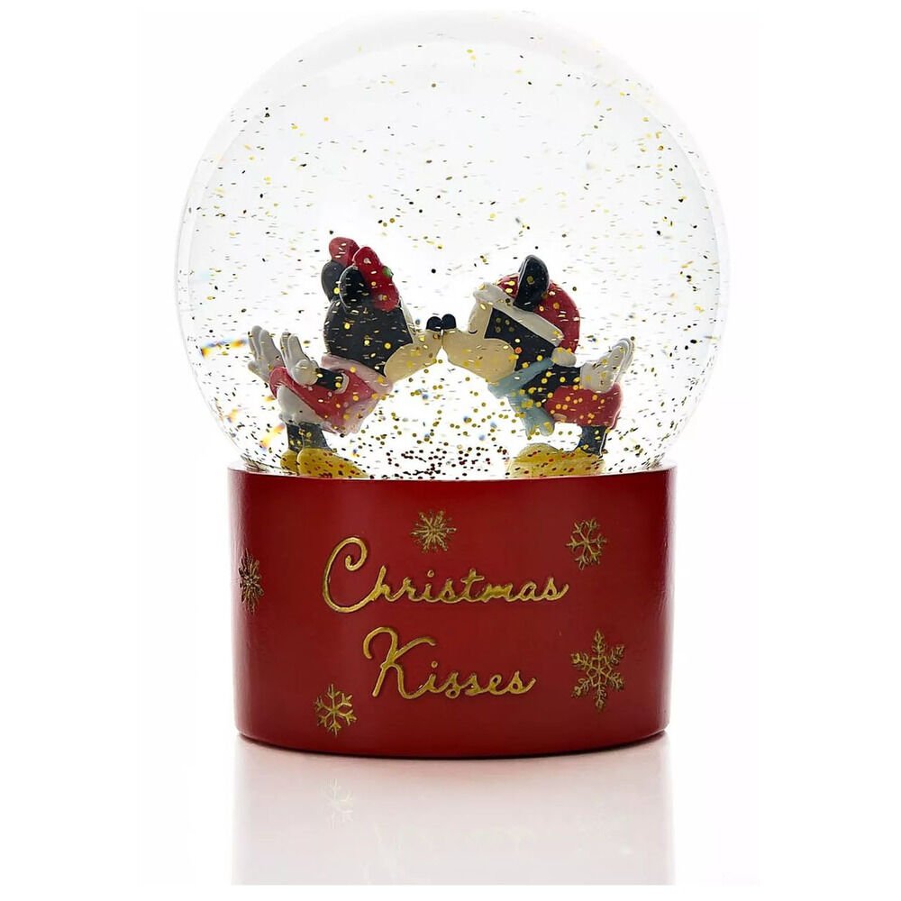 Disney Mickey & Minnie Kisses Snowglobe - Image 2