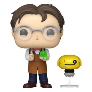 POP figure Disney Flubber Professor Brainard with Weebo