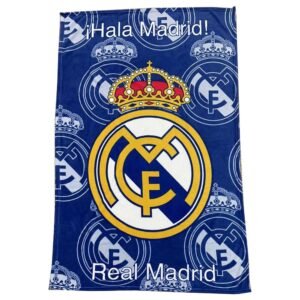 Real Madrid Coral blanket