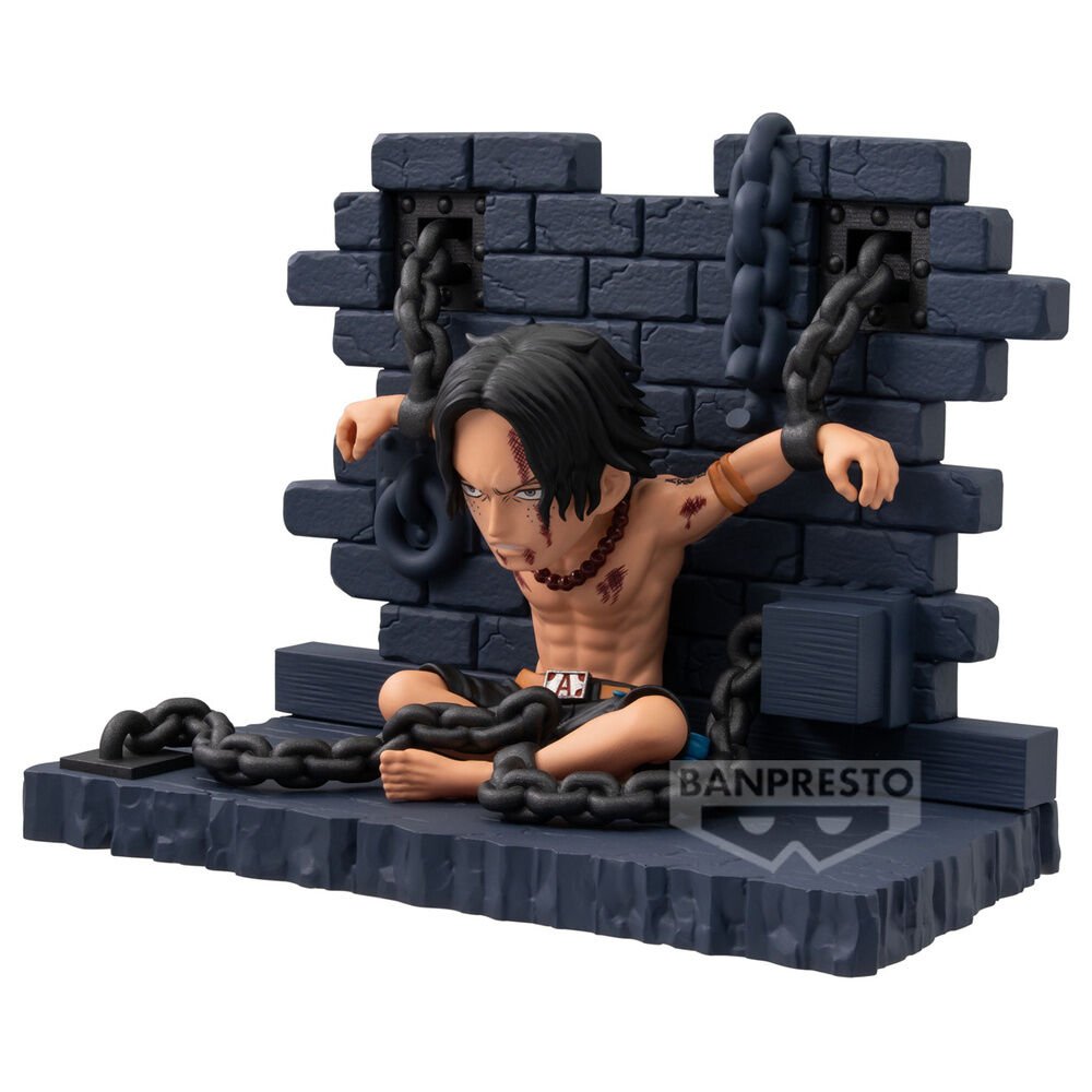 One Piece WCF Log Stories Portgas D Ace Impeldown figure 8cm - Image 2