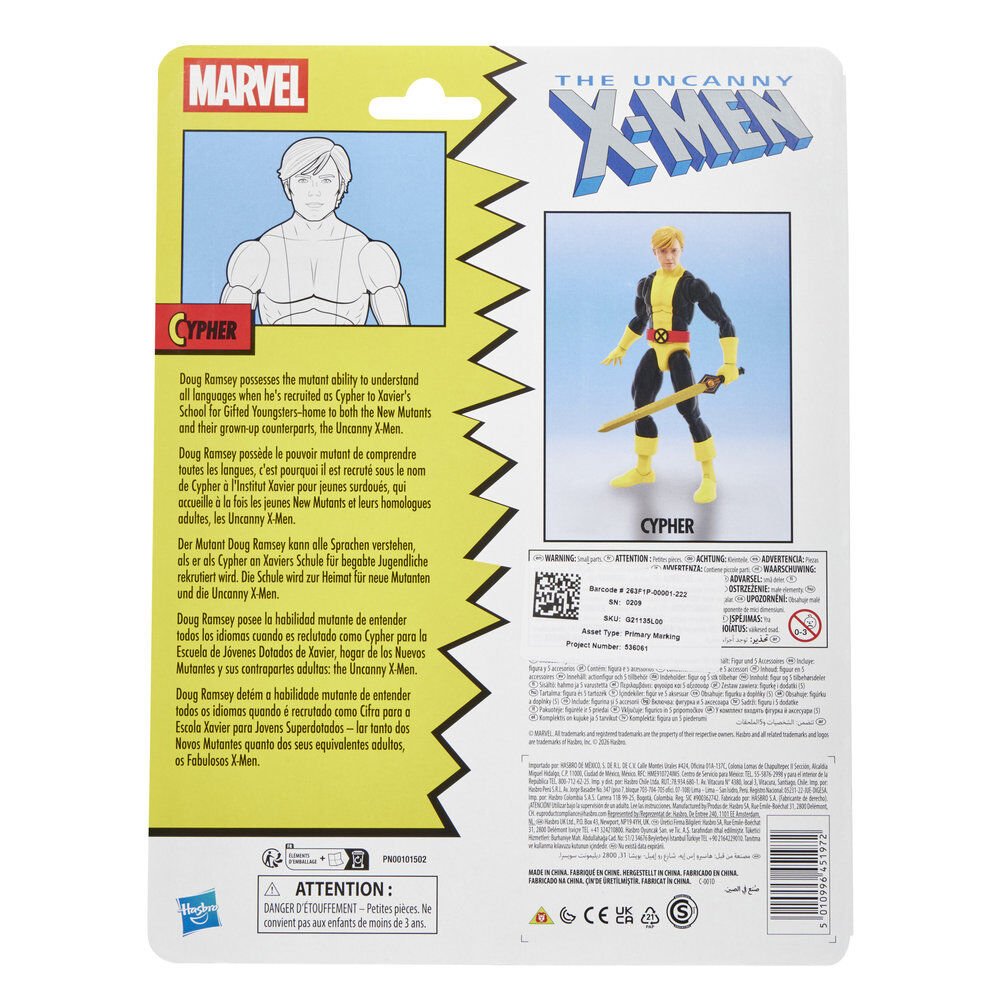 Marvel Comics The Uncanny X-Men Cypher figure 15cm - Image 9
