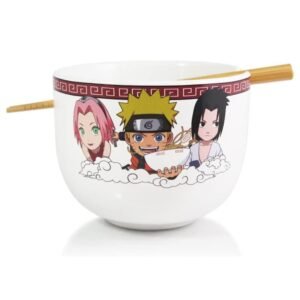 Naruto Shippuden ramen bowl + chopsticks 470ml