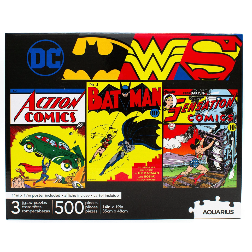 DC Comics 3 puzzles set 500pcs - Image 3