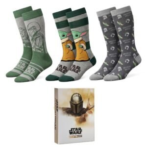 Star Wars The Mandalorian adult pack 3 socks