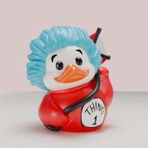 Thing 1 The Cat in the Hat rubber duck figure 9cm