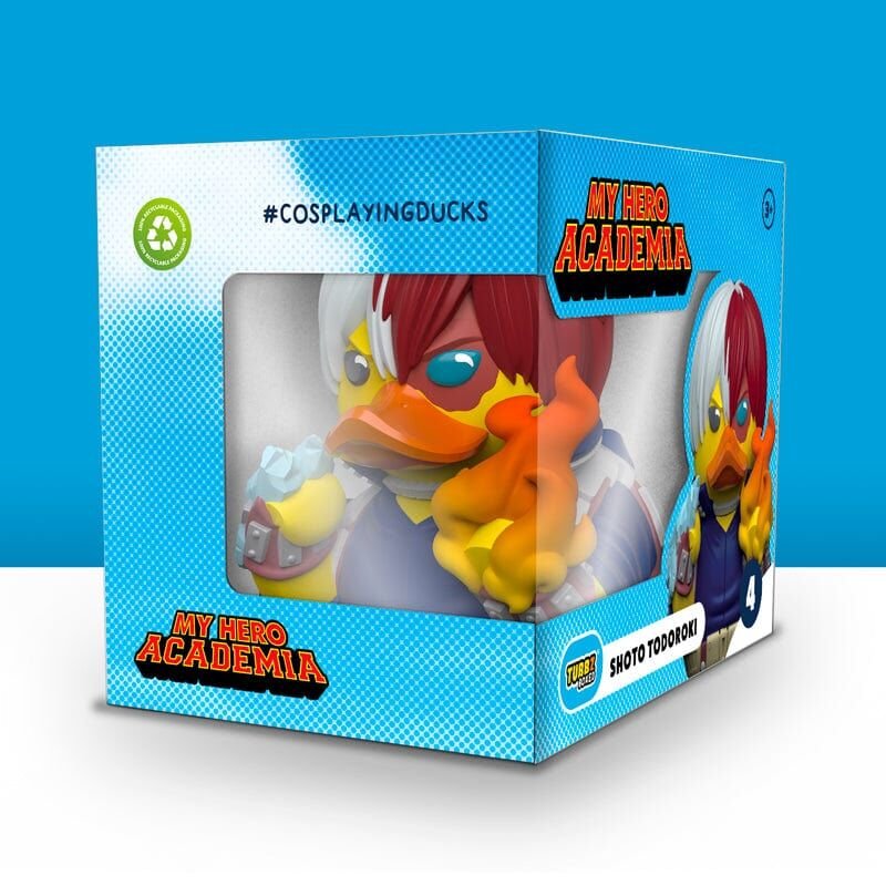 Shoto Todoroki My Hero Academia Rubber duck figure 9cm