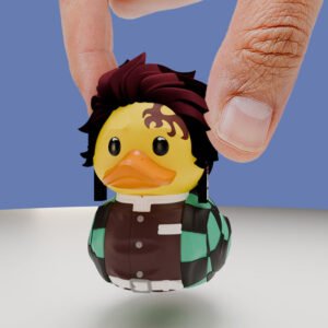 Demon Slayer Kimetsu no Yaiba Nezuko Tanjiro Rubber duck figure 5cm