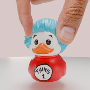 The Cat in the Hat Thing 1 Rubber duck figure 5cm